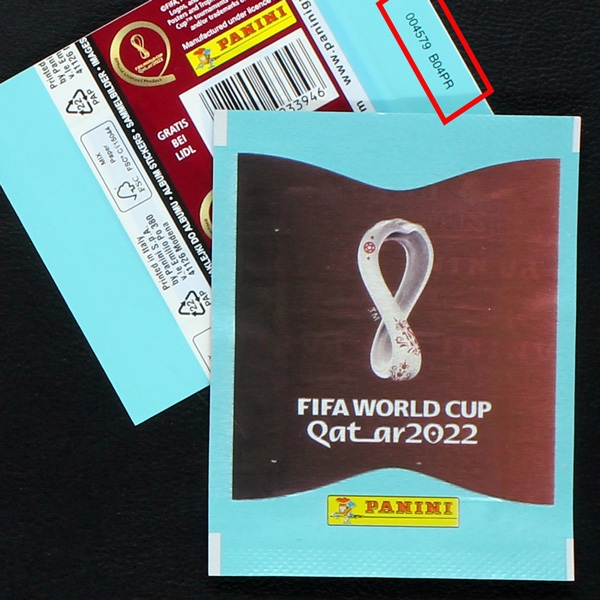 Qatar 2022 Panini Sticker Tüte - Lidl Gratis Version