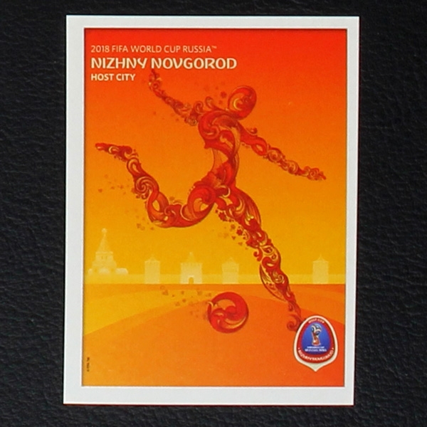 Nizhny Novgorod Panini Sticker No. 28 - Russia 2018