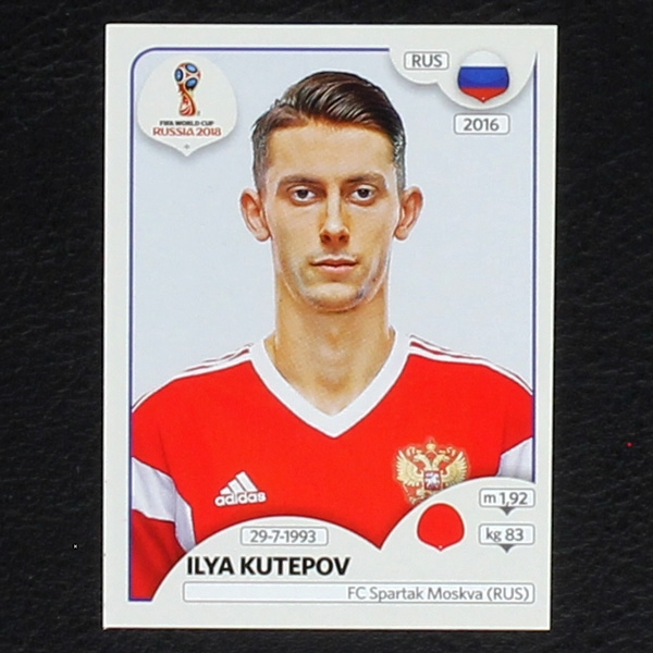 Kutepov Panini Sticker No. 39 - Russia 2018