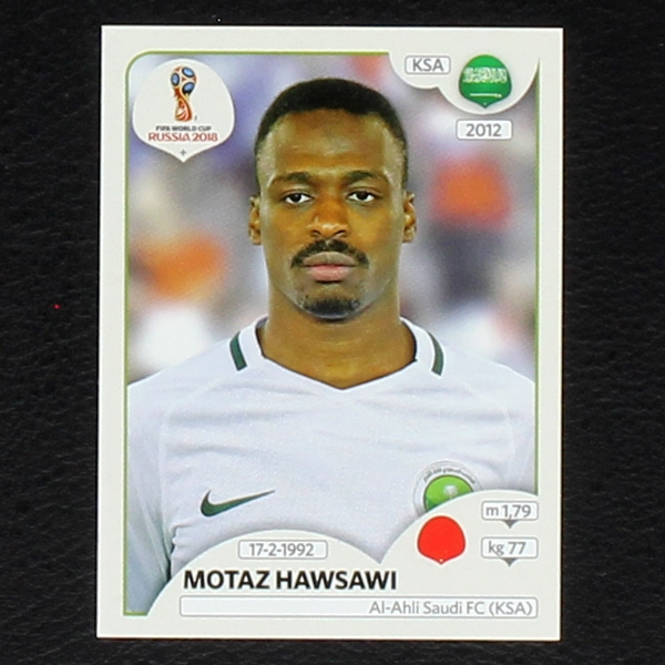 M. Hawsawi Panini Sticker No. 60 - Russia 2018