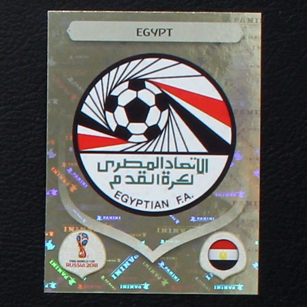 Wappen Egypt Panini Sticker No. 72 - Russia 2018