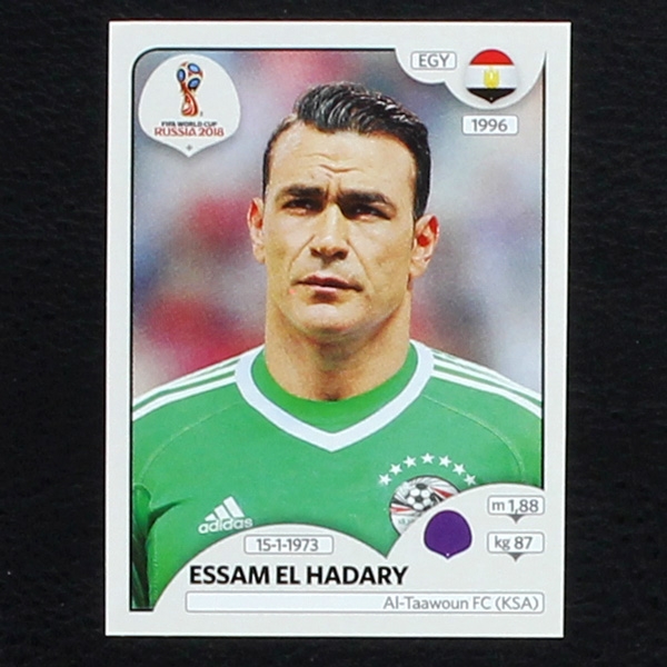 El Hadary Panini Sticker No. 74 - Russia 2018