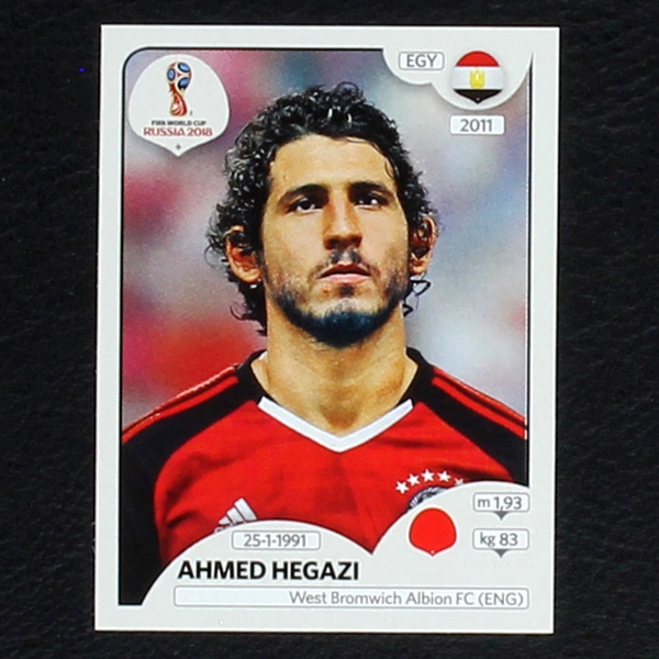 Hegazi Panini Sticker No. 79 - Russia 2018