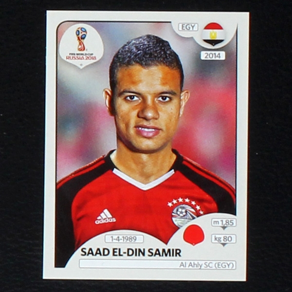 Samir Panini Sticker No. 82 - Russia 2018