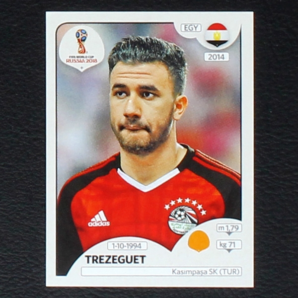 Trezeguet Panini Sticker No. 86 - Russia 2018