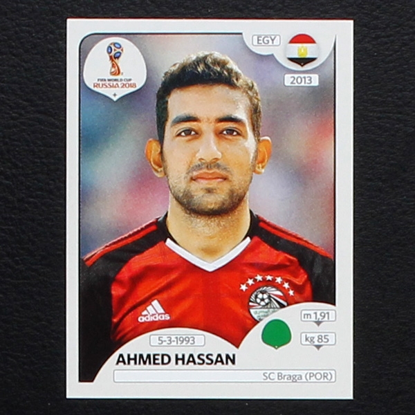 Hassan Panini Sticker No. 89 - Russia 2018