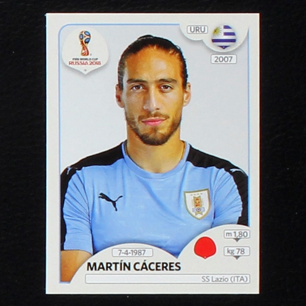 Caceres Panini Sticker No. 97 - Russia 2018