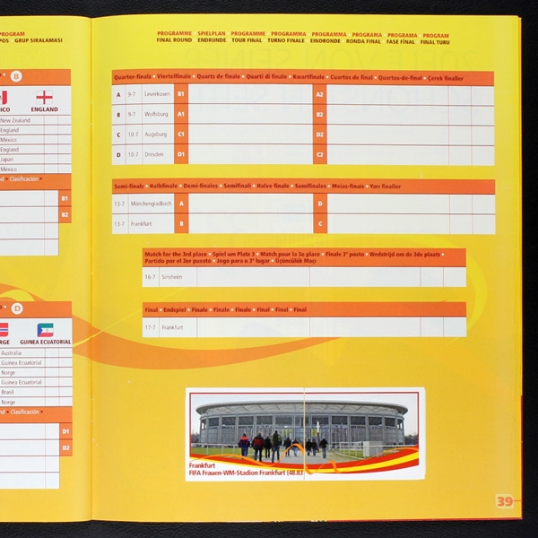 Germany 2011 Panini Sticker Album komplett