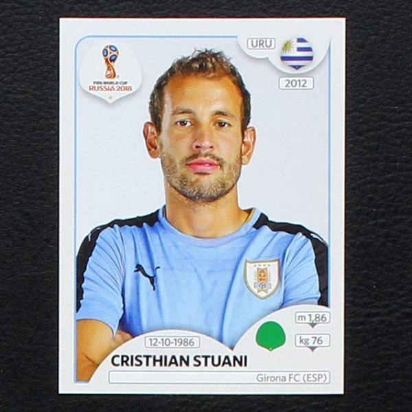 Stuani Panini Sticker No. 110 - Russia 2018