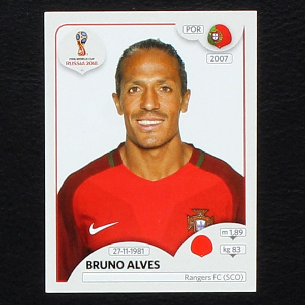 Alves Panini Sticker No. 115 - Russia 2018