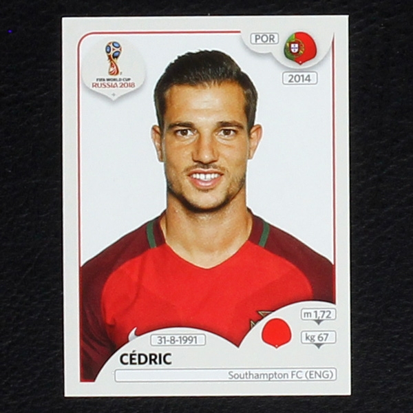 Cedric Panini Sticker No. 119 - Russia 2018