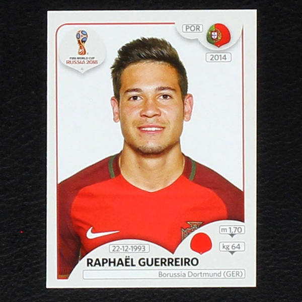 Guerreiro Panini Sticker No. 120 - Russia 2018