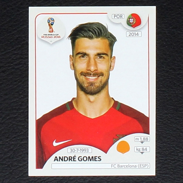 Gomes Panini Sticker No. 125 - Russia 2018