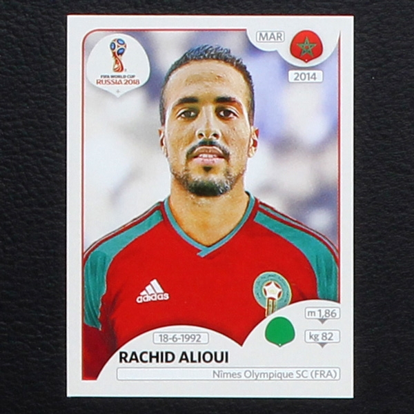 Alioui Panini Sticker No. 169 - Russia 2018