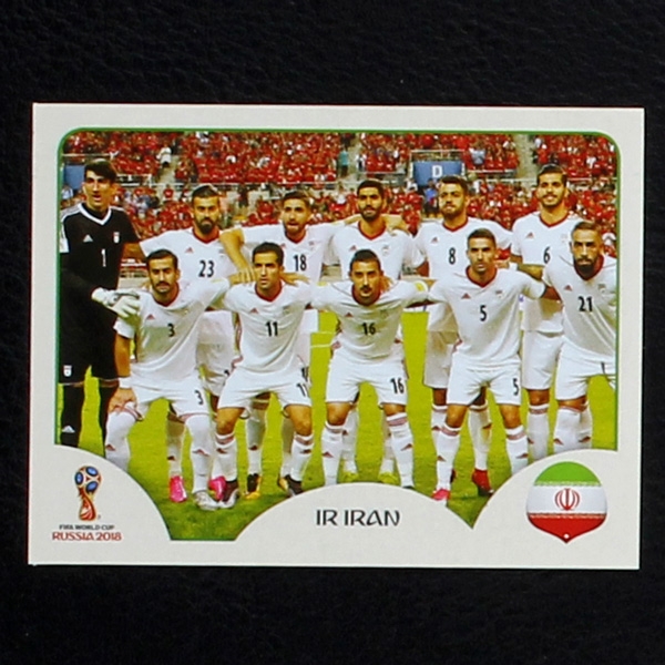 Team Iran Panini Sticker No. 173 - Russia 2018