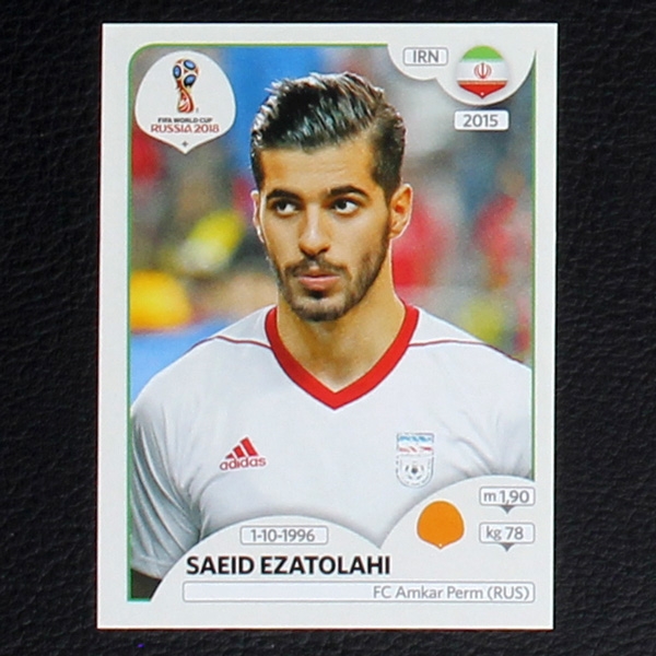 Ezatolahi Panini Sticker No. 183 - Russia 2018