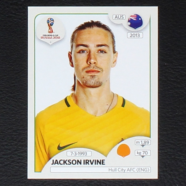 Irvine Panini Sticker No. 226 - Russia 2018