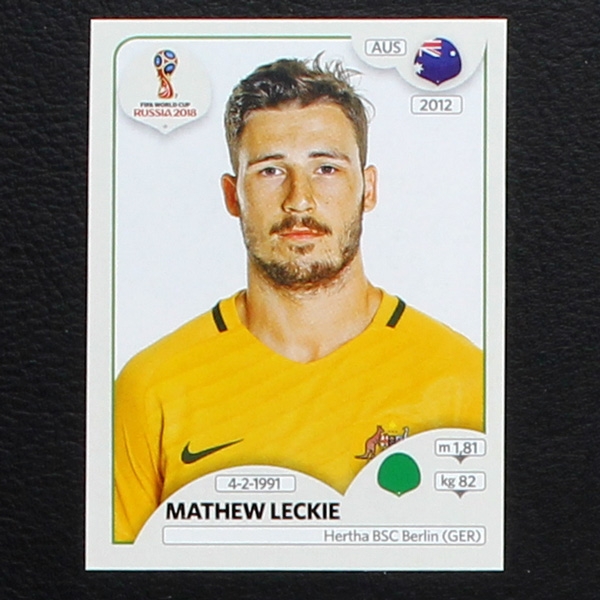 Leckie Panini Sticker No. 229 - Russia 2018