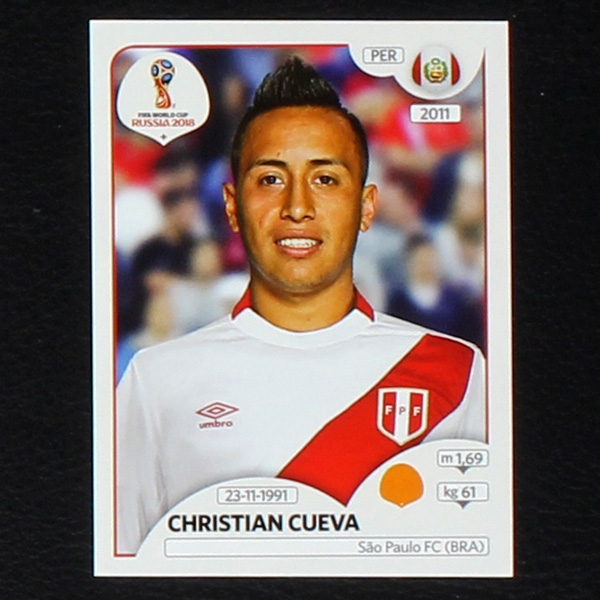 Cueva Panini Sticker No. 242 - Russia 2018