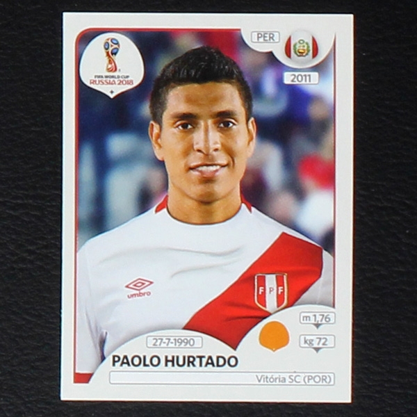 Hurtado Panini Sticker No. 247 - Russia 2018