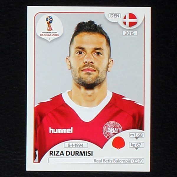 Durmisi Panini Sticker No. 262 - Russia 2018