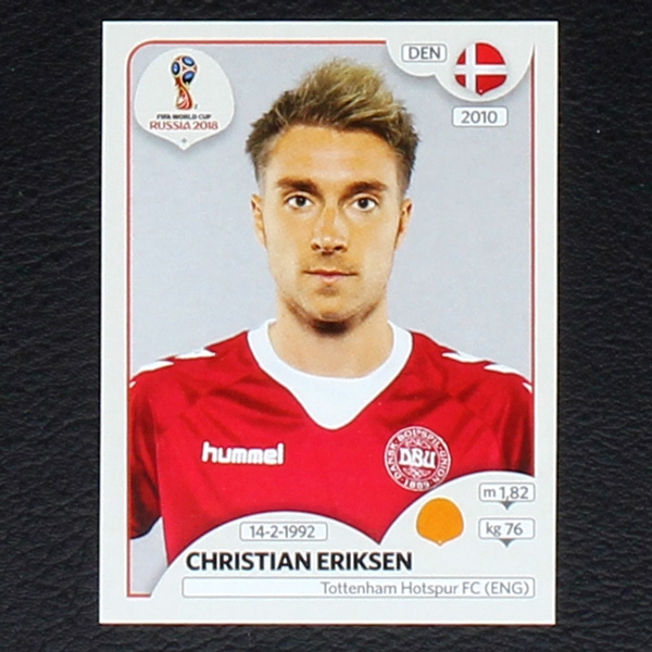 Eriksen Panini Sticker No. 265 - Russia 2018