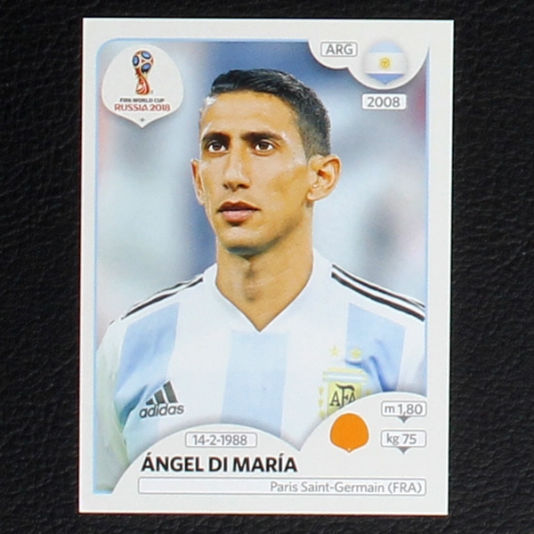 Di Maria Panini Sticker No. 283 - Russia 2018