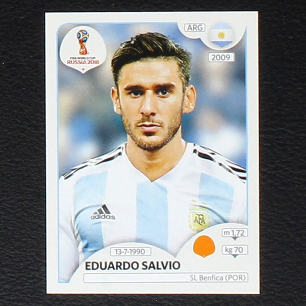 Salvio Panini Sticker No. 286 - Russia 2018