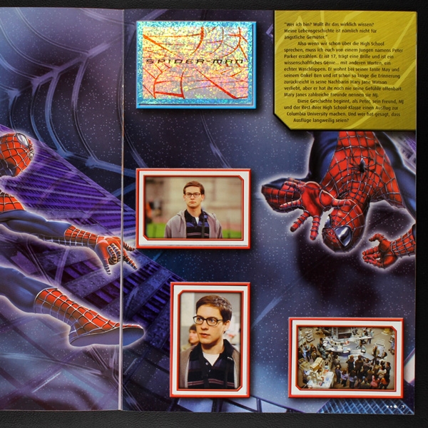 Spider-Man Merlin Sticker Album komplett