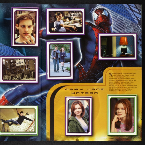 Spider-Man Merlin Sticker Album komplett