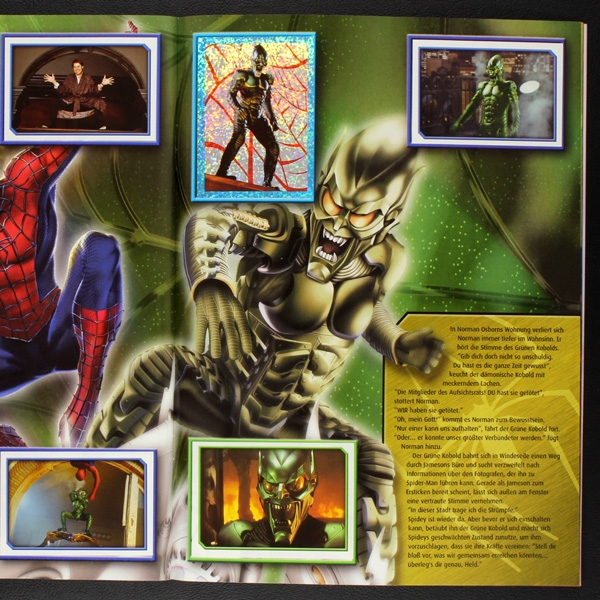 Spider-Man Merlin Sticker Album komplett