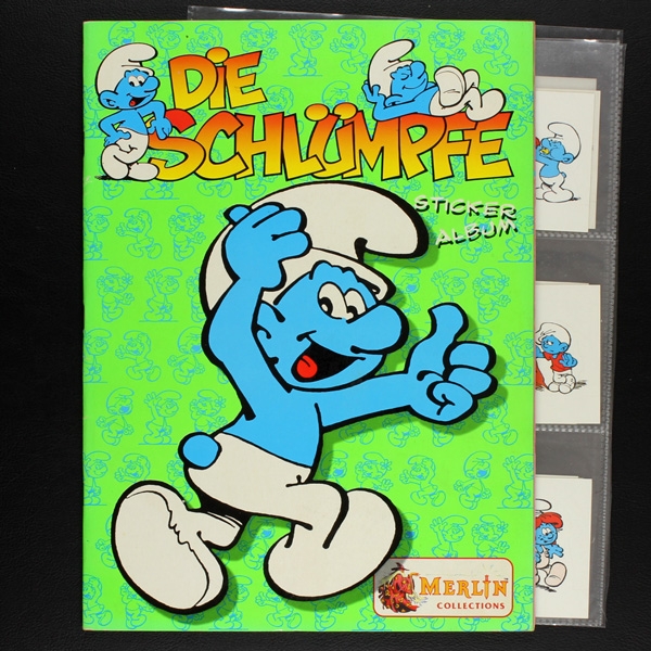 Die Schlümpfe Merlin Sticker Album