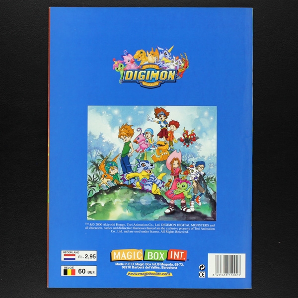 Digimon Magic Box Int. Sticker Leeralbum - NL