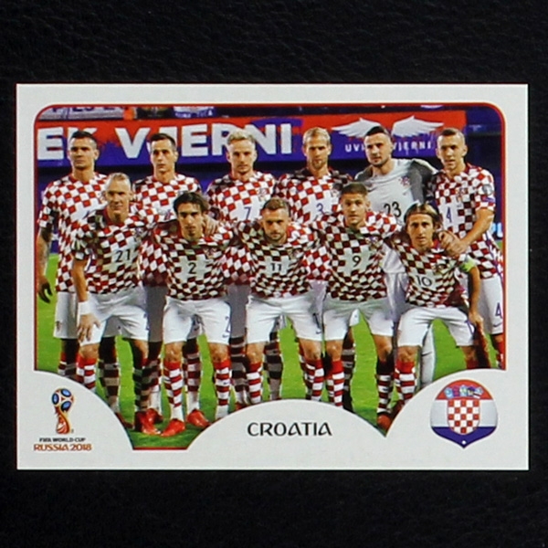 Team Croatia Panini Sticker No. 313 - Russia 2018