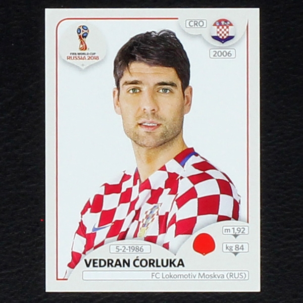 Corluka Panini Sticker No. 320 - Russia 2018