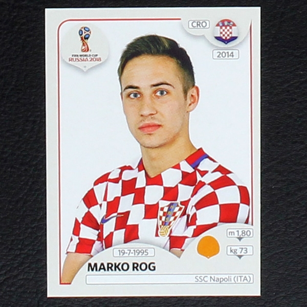 Rog Panini Sticker No. 324 - Russia 2018