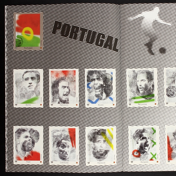 Euro 2012 Tschutti Heftli sticker album complete