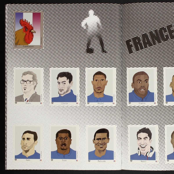 Euro 2012 Tschutti Heftli sticker album complete