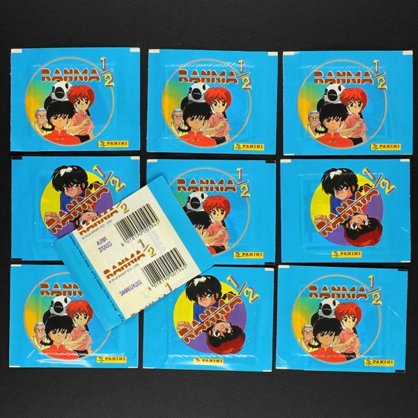 Ranma 1996 Panini Sticker Tüte 10x