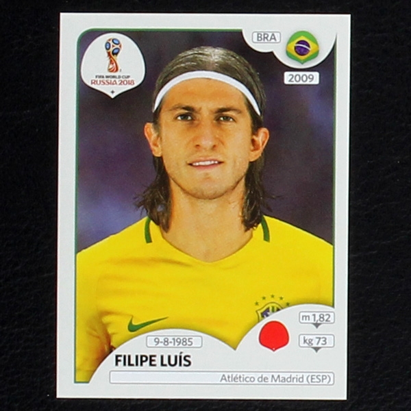 Filipe Luis Panini Sticker No. 358 - Russia 2018