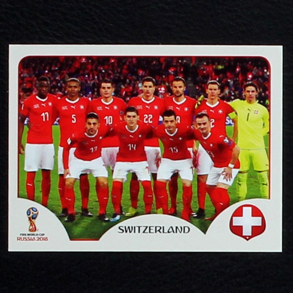 Team Switzerland Panini Sticker No. 373 - Russia 2018