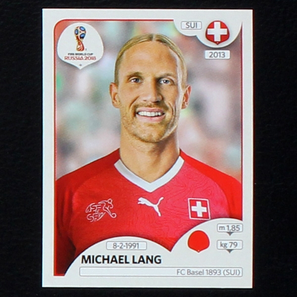 Lang Panini Sticker No. 377 - Russia 2018