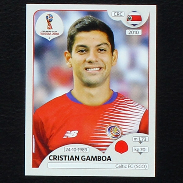 Gamboa Panini Sticker No. 396 - Russia 2018