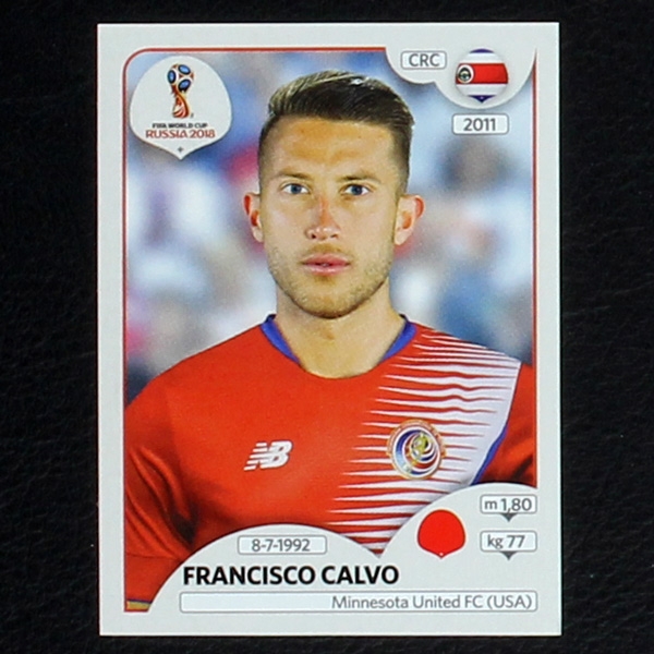 Calvo Panini Sticker No. 398 - Russia 2018