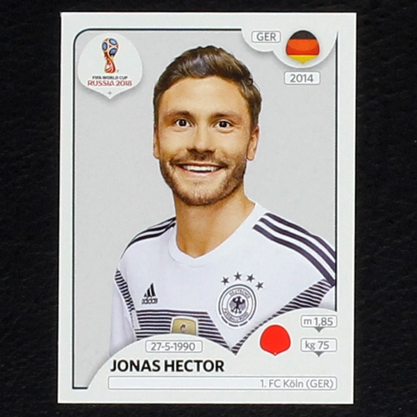 Hector Panini Sticker No. 439 - Russia 2018