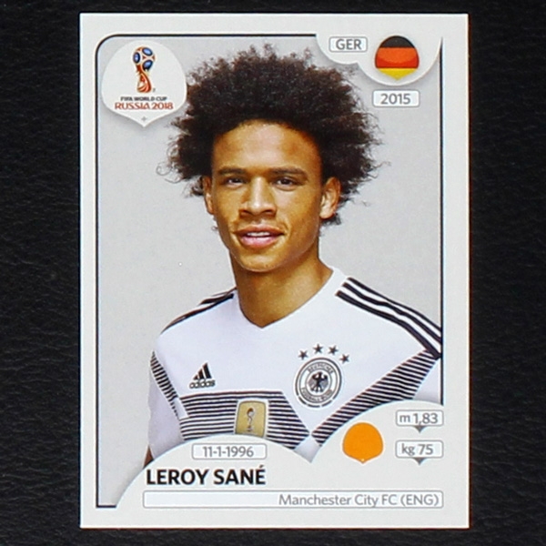 Sane Panini Sticker No. 446  - Russia 2018