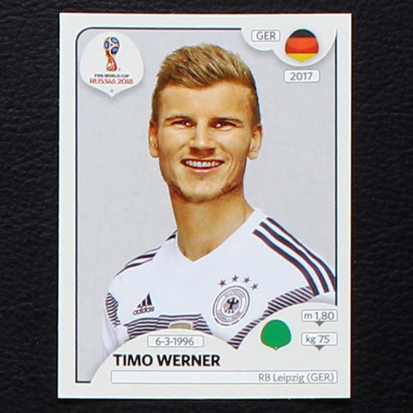 Werner Panini Sticker No. 451 - Russia 2018