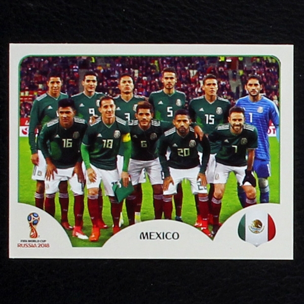 Team Mexico Panini Sticker No. 453 - Russia 2018