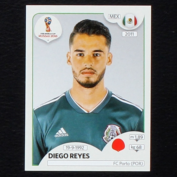 Reyes Panini Sticker No. 456 - Russia 2018