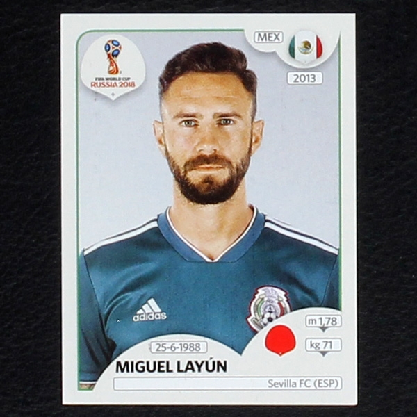 Layun Panini Sticker No. 459 - Russia 2018